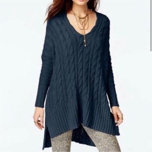 Free People Easy Cable Sweater 🟦